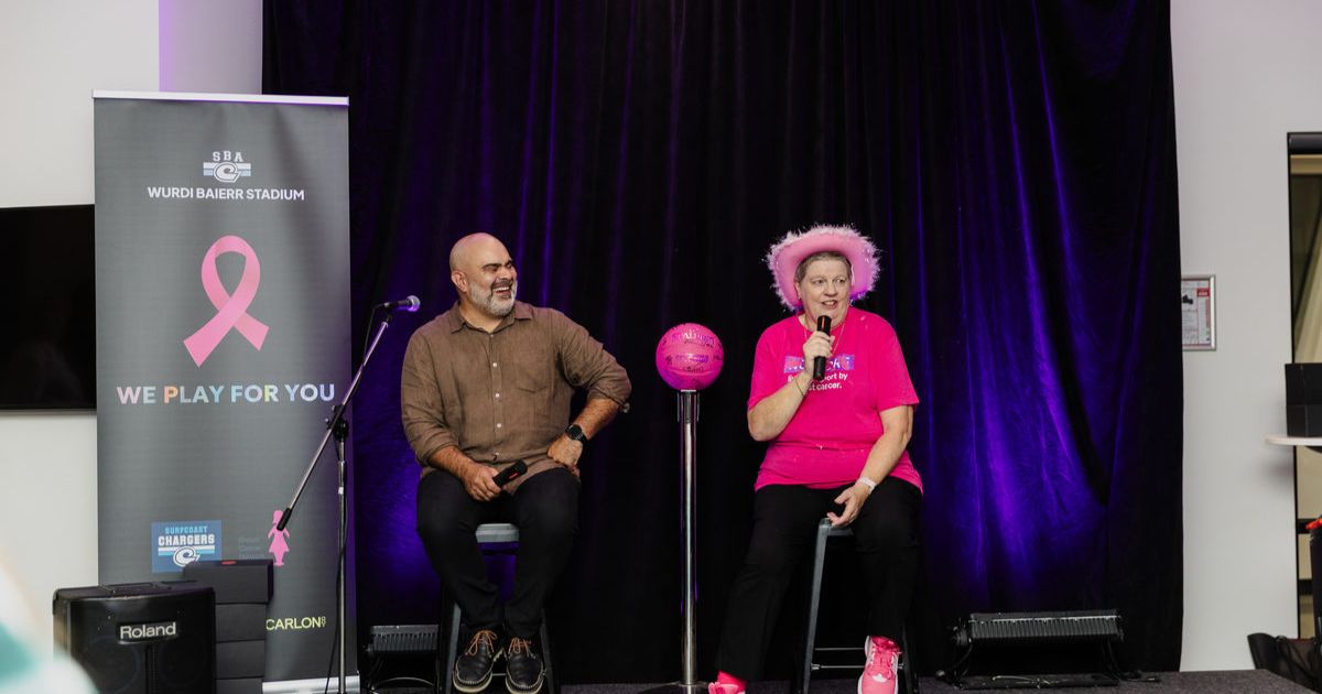 Big V Pink Round