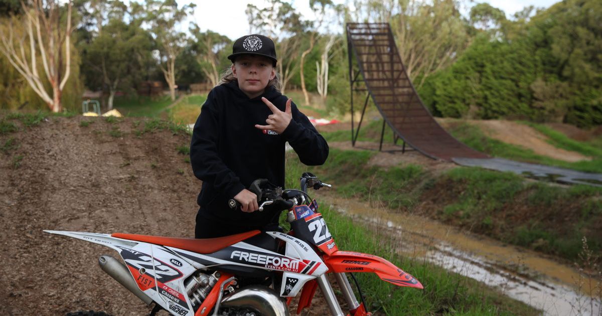 Youngest FMX backflip