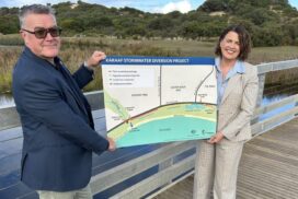 Karaaf Wetlands stormwater diversion