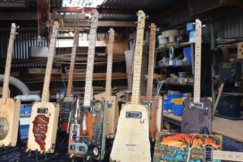 handcrafting cigar guitars