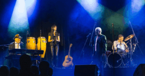 British pop concert