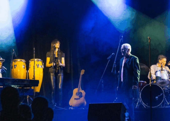 British pop concert