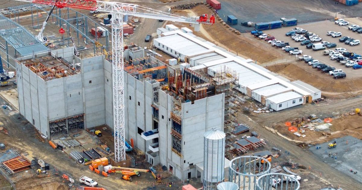 Ballarat Flour Mill Construction