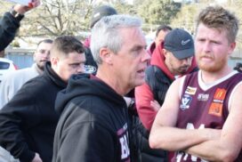 Melton Bloods coach Scoble