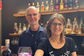 Halloween charity gin