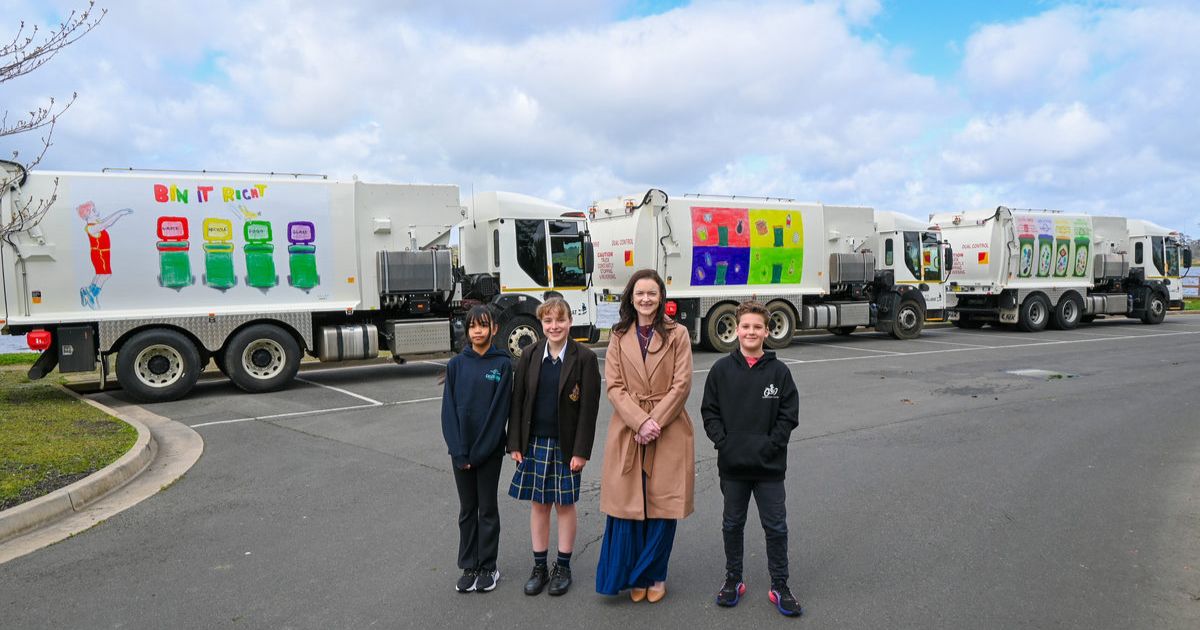 Ballarat student recycling