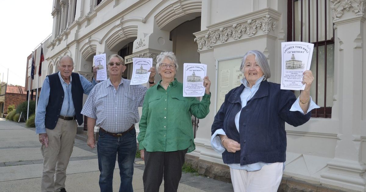 Creswick Town Hall 150th