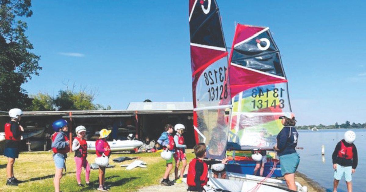 Ballarat Yacht Club Tackers sailing program