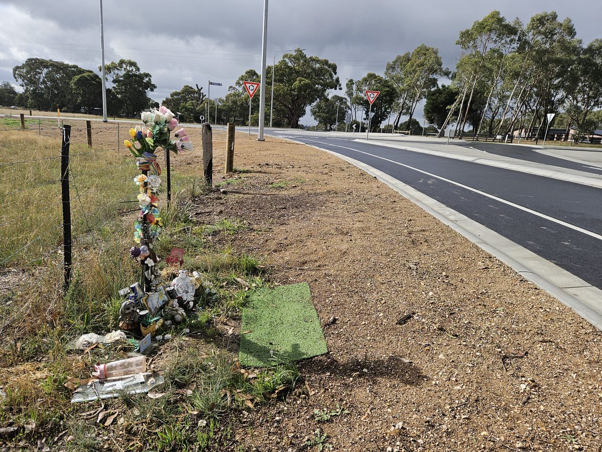 A memorial at the Bunkers Hill site was protected throughout the upgrade. Photo: Christopher O’Leary