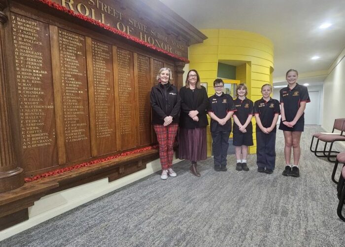 Pleasant Street honour roll
