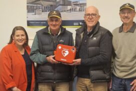Veterans Cricket defibrillator