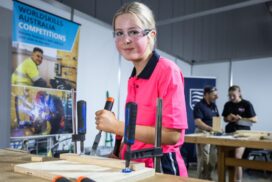 Female carpentry competition