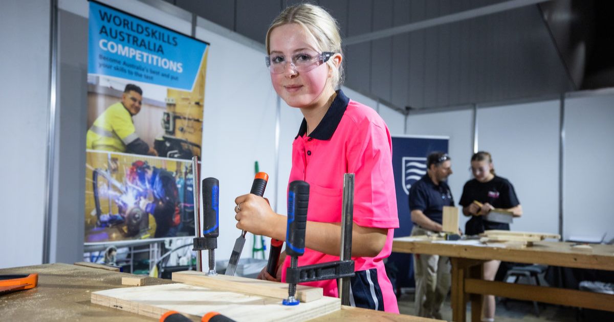 Female carpentry competition