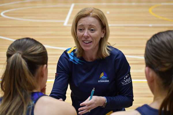 Strikers VNL Reserves coach Jody Richards is impressed by the gains made by her players during the 2026 season. Photo: Fort Bend Film Club.